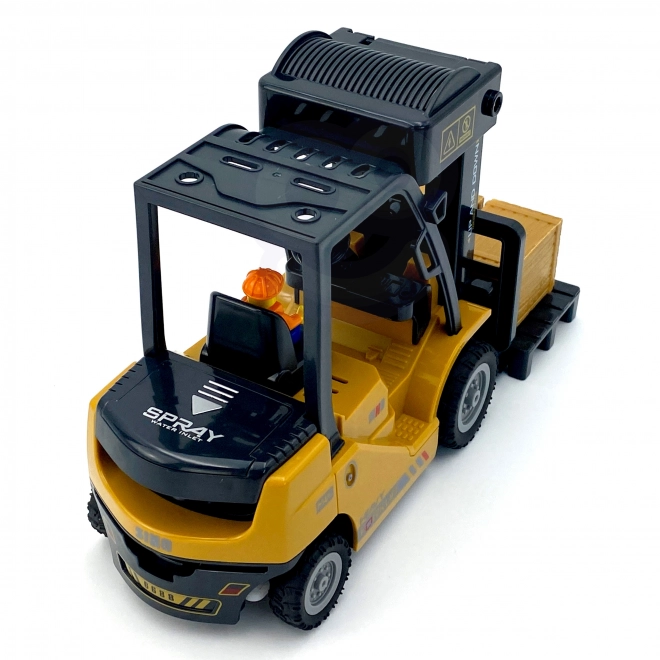 Stivuitor de jucărie Woopie controlat de la distanță RC 1:24