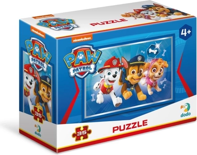 Puzzle Patrula Căţeluşilor: Echipa Puternică 35 de piese