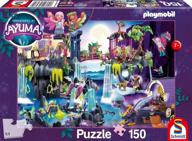 Puzzle Schmidt Playmobil Ayuma: Aventuri misterioase 150 piese