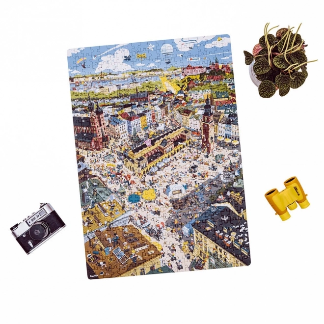 Puzzle 500 de piese Puzzlove - Orașul Cracovia