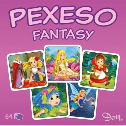 Joc de memorie Pexeso Fantasy cu prințese