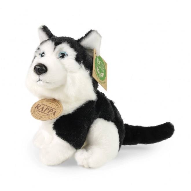 Pui de husky din pluş eco-friendly 16 cm