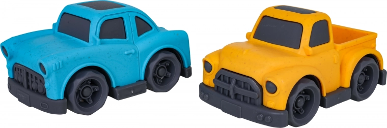 Transportor cu două mașinuțe