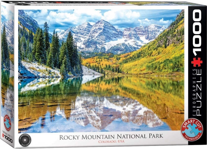 Puzzle Parcul Național Munții Stâncoși, Colorado 1000 piese