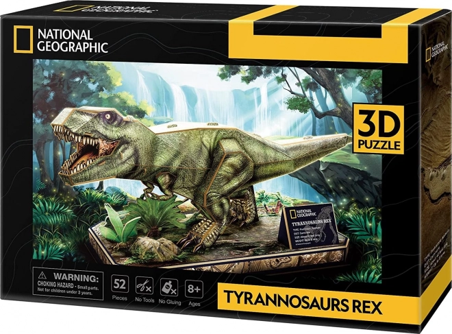 Puzzle 3D National Geographic - T-Rex