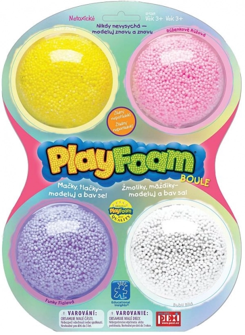 Set modelină PlayFoam 4 bucăți