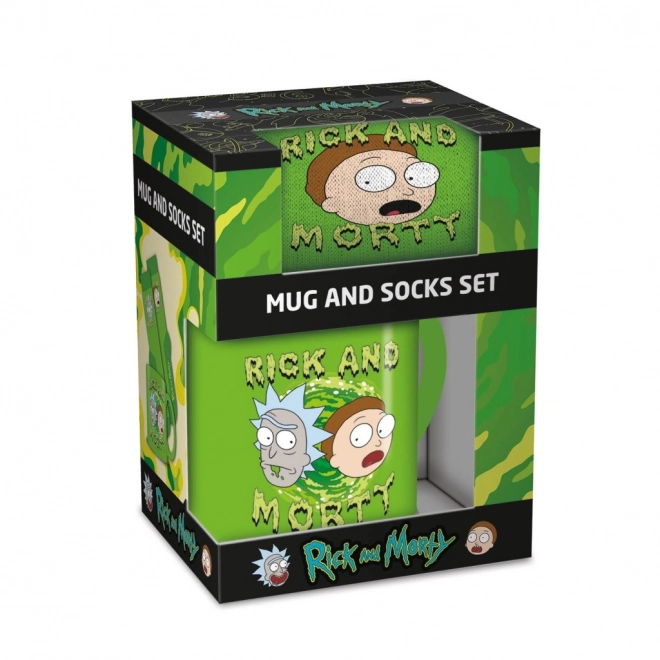 Set cadou pentru bărbați Rick și Morty