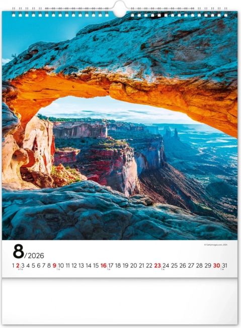 Calendar de perete Inspirație 2026