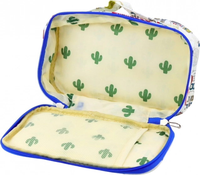 Organizator penar Școlar Bufniță Alb 22,5 cm