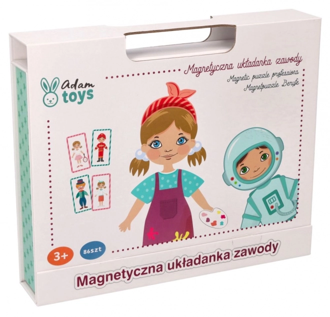 Puzzle magnetic cu meserii