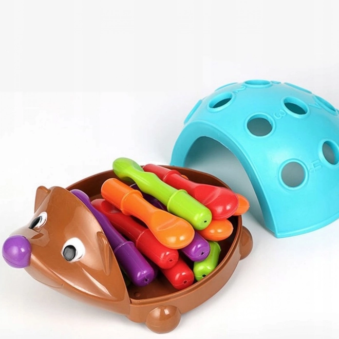 Joc educativ ariciul Montessori pentru sortare și învățare WOOPIE