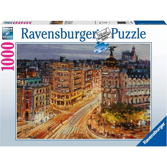 Puzzle Ravensburger Peisaj Madrid 1000 piese