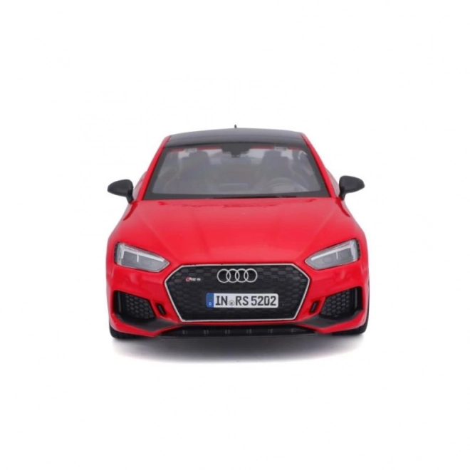 Model metalic Audi RS 5 Coupe roșu 1:24