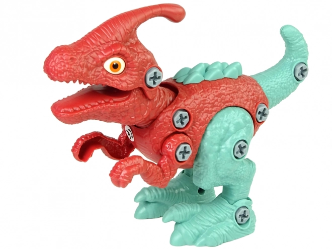 Set construcție dinozaur Parasaurolophus cu ou