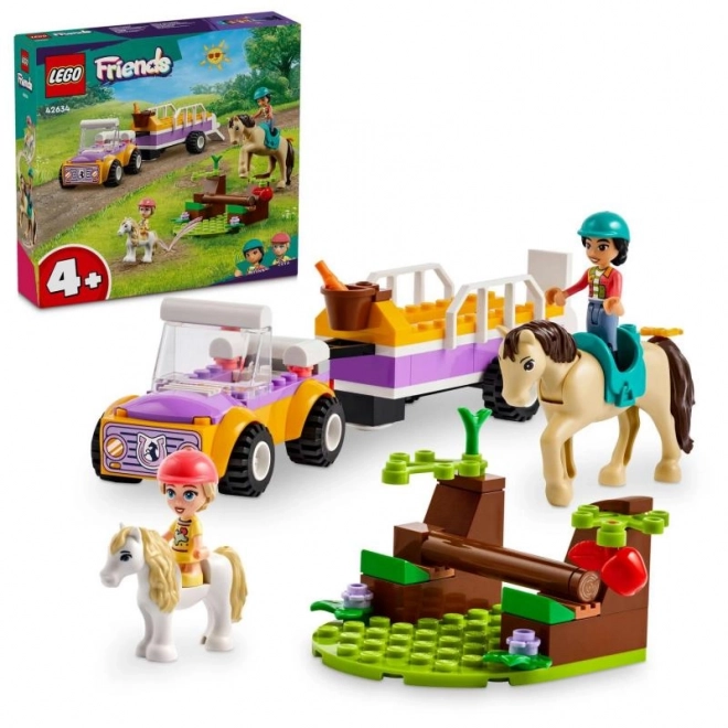 Remorca pentru cal și ponei LEGO Friends