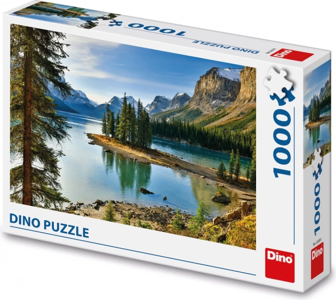 Puzzle lacul Maligne 1000 piese