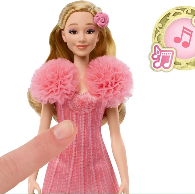 Păpușa cântătoare Glinda din filmul Wicked cu melodia "Popular"
