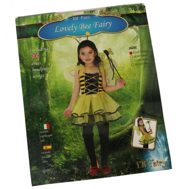 Costum de albină de carnaval pentru copii