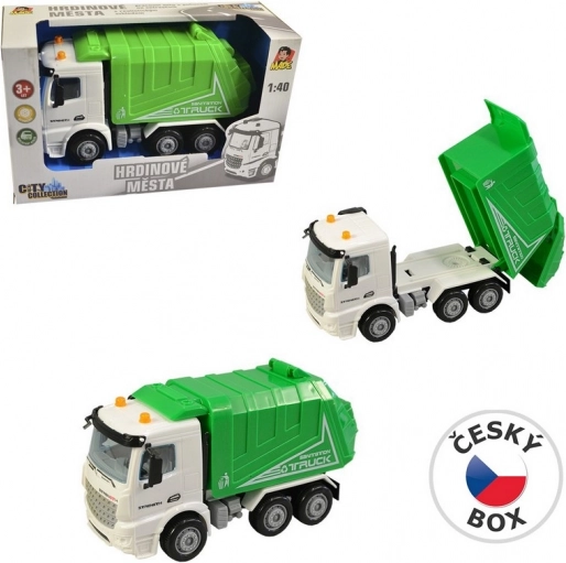 Camion de gunoi pe inerție 16 cm
