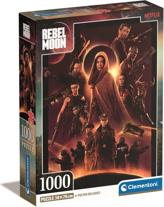 Motiv epic REBEL MOON cu poster