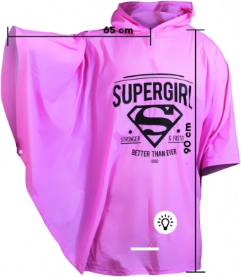 Rucsac școlar cu pelerină Supergirl