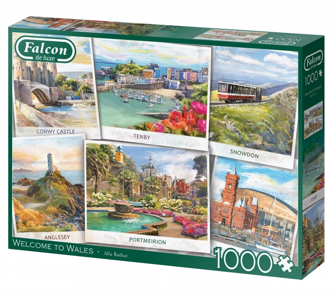 puzzle bine ati venit in pays de galles 1000 piese