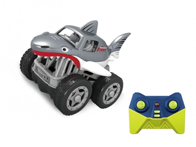 Mini mașinuță RC Rechin gri