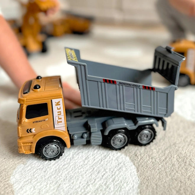 Set mare de mașini de construcții Woopie