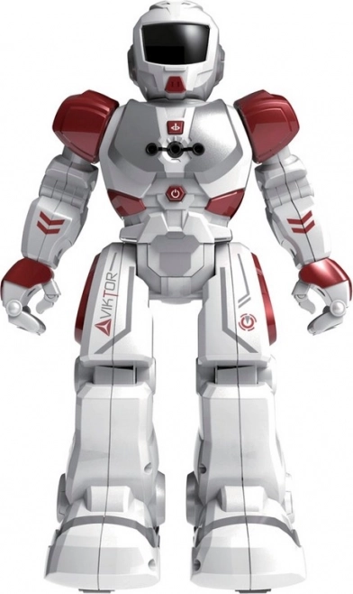 Robot interactiv Viktor 27 cm, 21 funcții, roșu