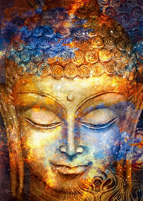 Puzzle Buddha zâmbitor 1000 piese