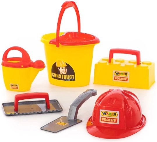 Set de construcție Wader ConsTruct pentru copii