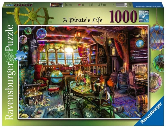 Puzzle Ravensburger viața de pirat 1000 piese