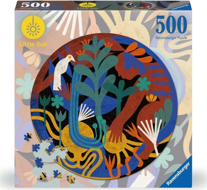 Puzzle rotund RAVENSBURGER Little Sun - O schimbare în bine