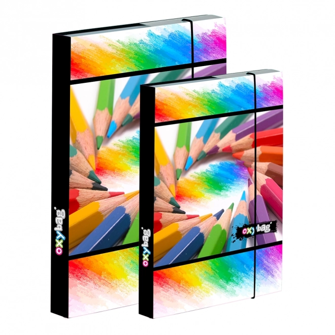 Set Cutii pentru Caiete A4 și A5 Creioane Colorate