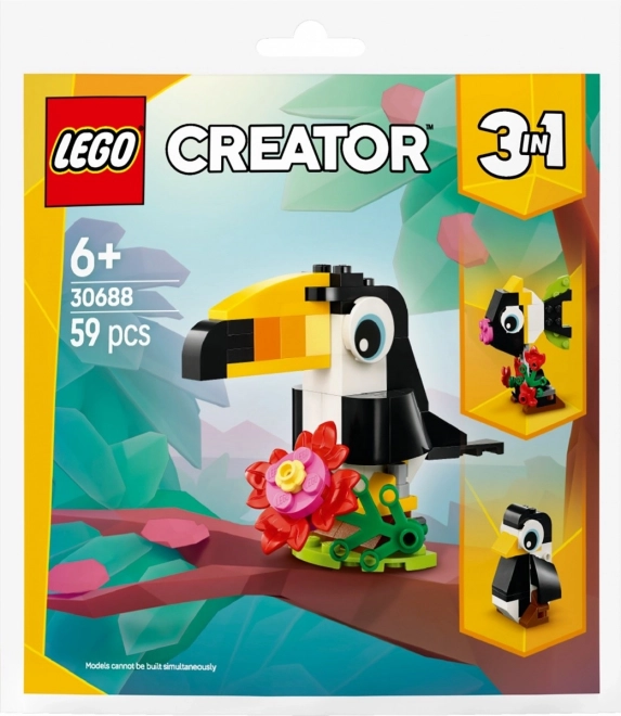 Tucan tropical 3 în 1