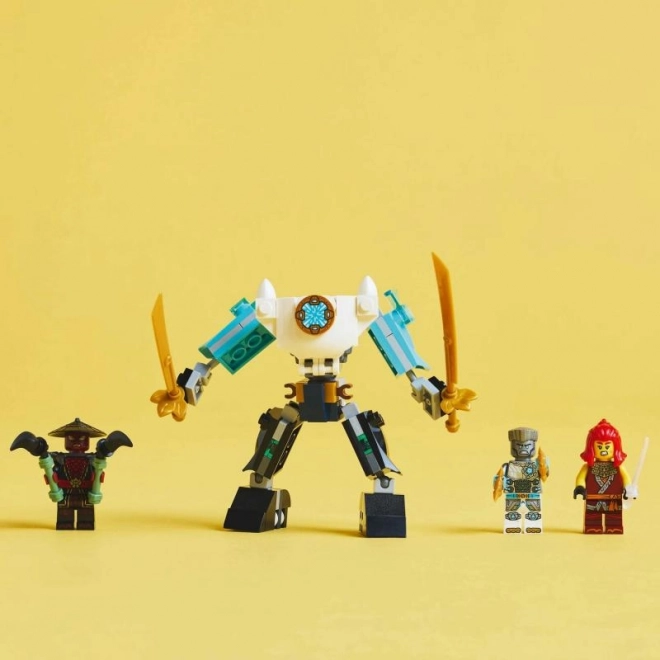 Lego ninjago robot cu armură de luptă Zane