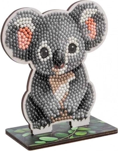 Pictură cu diamante Koala CRYSTAL ART