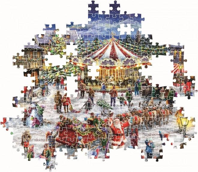 Puzzle CLEMENTONI Târgurile de Crăciun 1500 piese