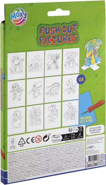 Set creativ de imagini perforate