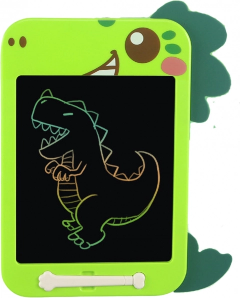 Tablet pentru desen LCD Dinozaur verde