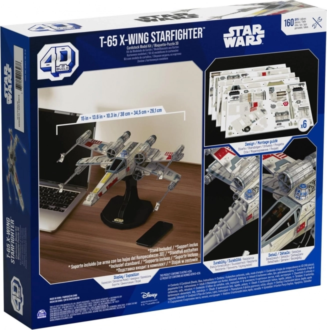 Puzzle 4D Star Wars Stihă X-Wing