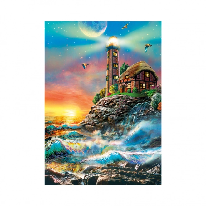 Puzzle luminiscente Dino 1000 piese