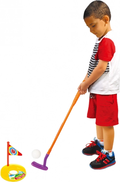 Set de golf pentru copii cu cărucior și accesorii