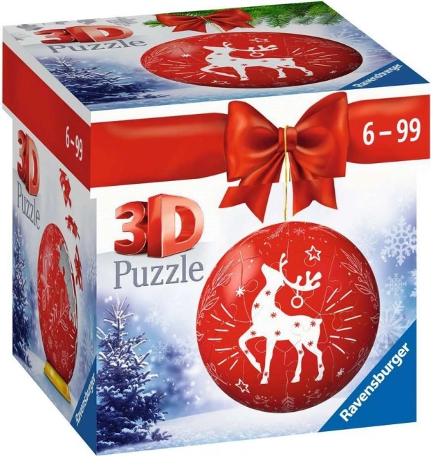 Decorațiune de Crăciun Puzzle 3D RAVENSBURGER