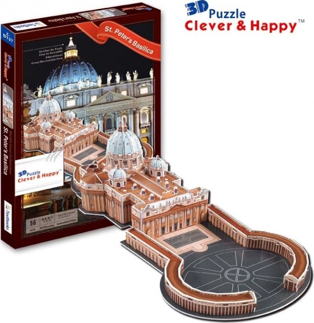 Puzzle 3D Bazilica Sf. Petru Vatican