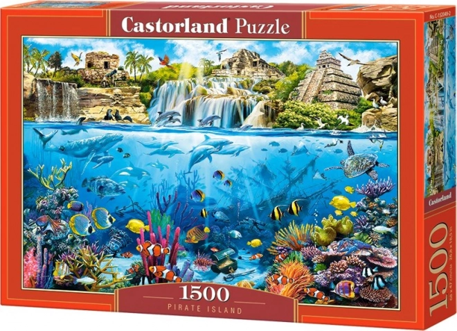 Puzzle Insula Piraților de la Castorland, 1500 piese