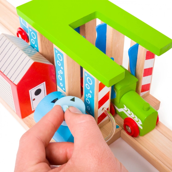 spălătorie trenuri Bigjigs Rail