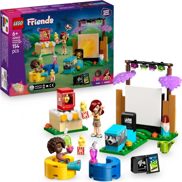 Lego Friends Seară de Film cu Prietenii