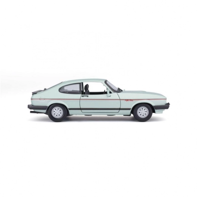 Mașinuță Ford Capri 1982 Bburago 1:24 Plus Verde Deschis