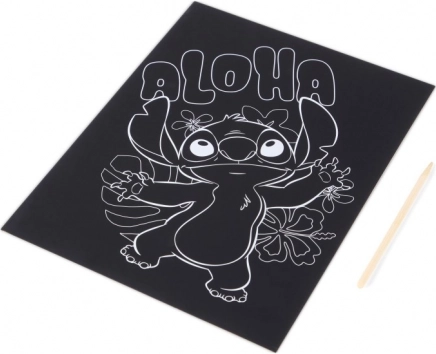 Desene de zgâriat Stitch pentru distracție creativă